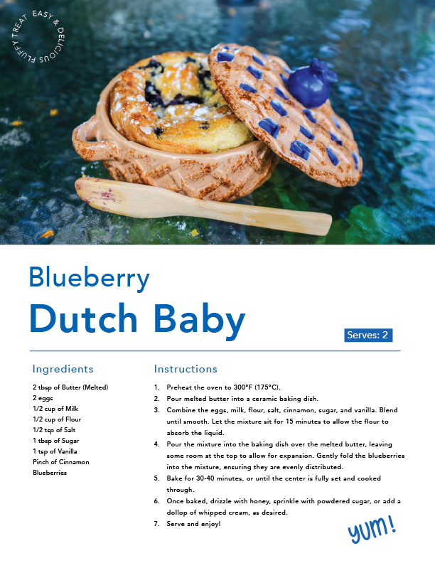 Blueberry Dutch Baby